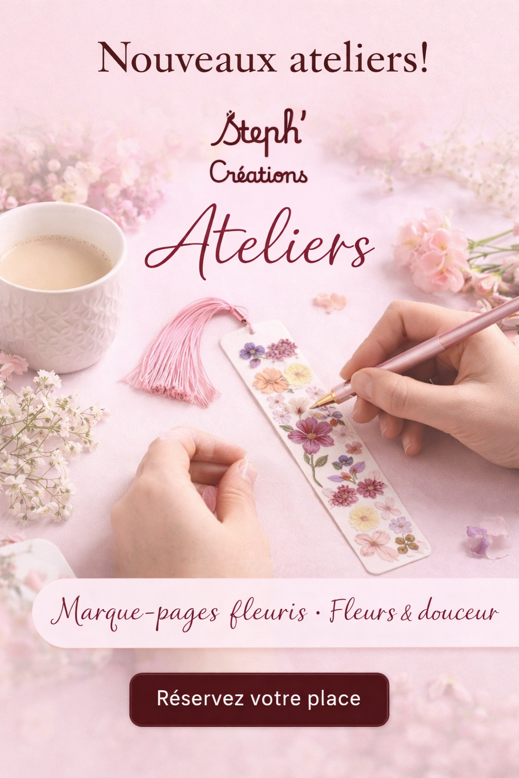 Atelier créatif: Marque ta page