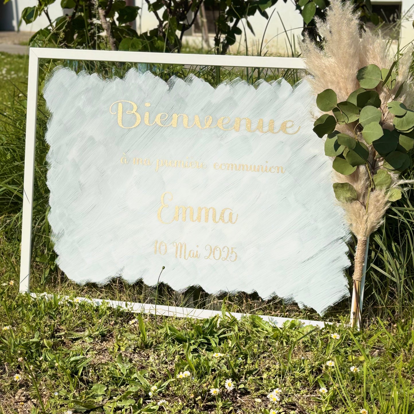 Panneau de bienvenue